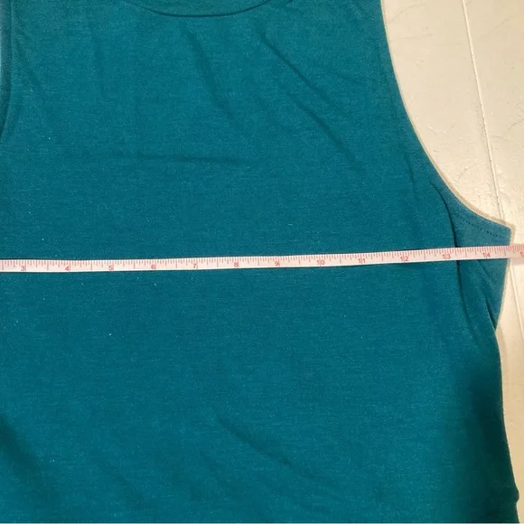 Everly ModCloth Teal Sleeveless Mock Turtleneck Dress Women’s Medium - Picture 6 of 10